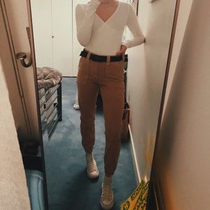 PacSun Camel Joggers